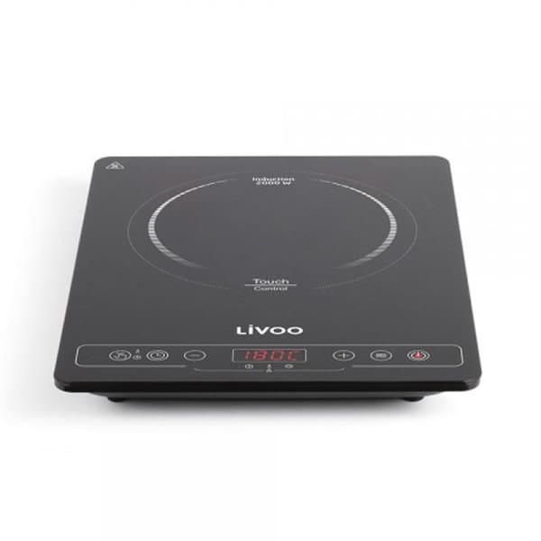 Plaque à Induction Simple LIVOO 2000W- 1 Foyer Noir (DOC235) Plaque à Induction Simple LIVOO 2000W- 1 Foyer Noir (DOC235)